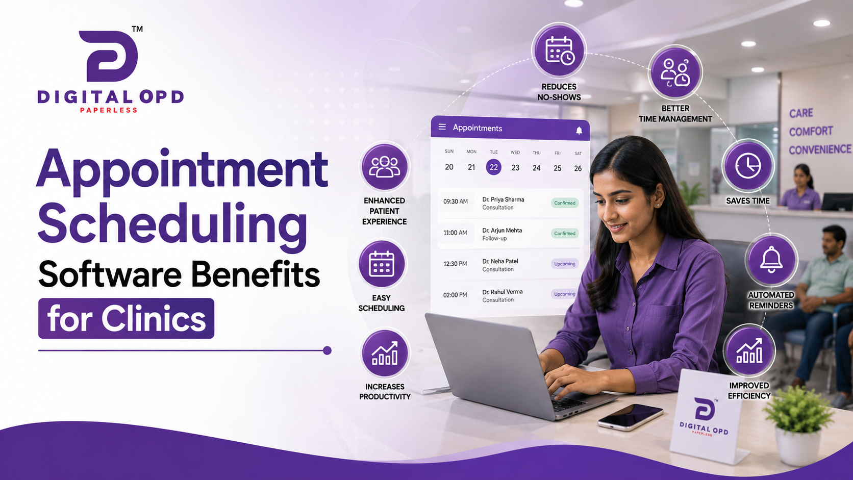 Appointment Scheduling Software Benefits for Clinics